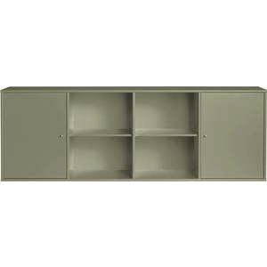 Khaki závěsná komoda 176x61x42 cm Mistral – Hammel Furniture obraz