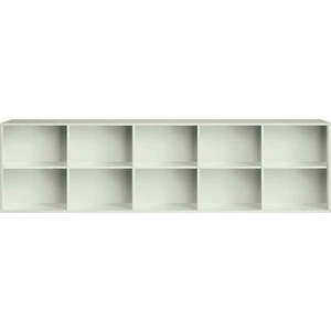 Závěsná knihovna v mentolové barvě 220x61x42 cm Mistral – Hammel Furniture obraz