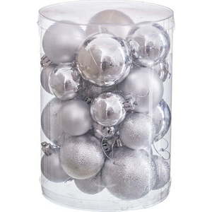 Vánoční koule v sadě 27 ks – Casa Selección obraz