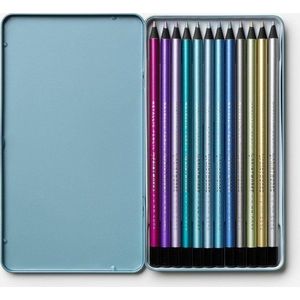 Pastelky v sadě Metallic – Printworks obraz