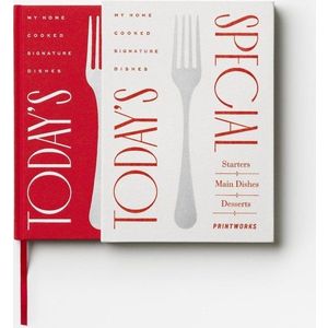 Zápisník na recepty 50 str. Today's Special – Printworks obraz