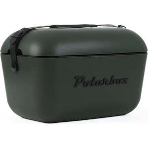 Tmavě zelený chladicí box 12 l Classic Black – Polarbox obraz