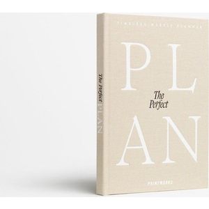 Týdenní plánovač 104 str. The Perfect Plan – Printworks obraz
