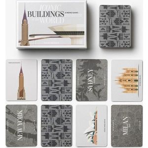 Společenská hra Memo game Iconic buildings – Printworks obraz