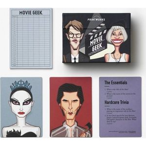 Společenská hra Trivia game Movie geek – Printworks obraz