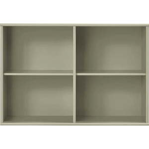 Khaki závěsná knihovna 89x61x32, 5 cm Mistral – Hammel Furniture obraz