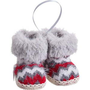 Látková závěsná vánoční dekorace 7 cm – Casa Selección obraz