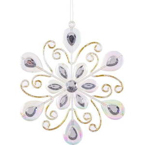 Vánoční ozdoba 15 cm Snowflake – Casa Selección obraz