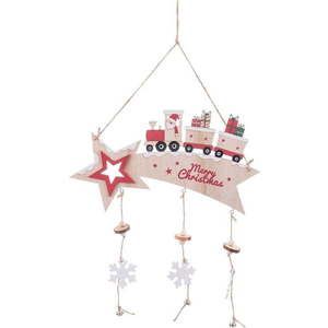 Dřevěná závěsná vánoční dekorace 50 cm – Casa Selección obraz