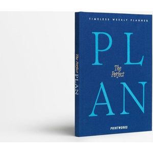 Týdenní plánovač 104 str. The Perfect Plan – Printworks obraz