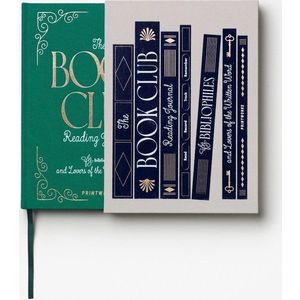 Zápisník 104 str. The Book Club Reading Journal – Printworks obraz