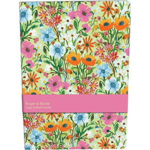 Zápisník 128 str. formát A4 Flower Field – Roger la Borde obraz