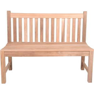 Dřevěná zahradní lavice v přírodní barvě Solo – Garden Pleasure obraz