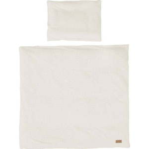 Krémové dětské povlečení do postýlky 80x80 cm Seashells – Roba obraz