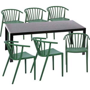 Plastový zahradní jídelní set pro 6 – Bonami Essentials obraz