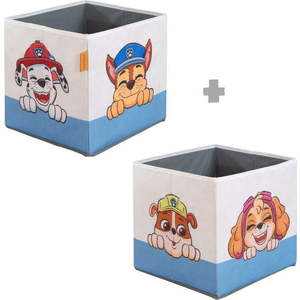 Látkové dětské organizéry na hračky v sadě 2 ks 27x27x27 cm Paw Patrol – Roba obraz
