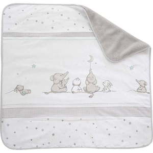 Bílá/šedá dětská deka z mikroplyše 80x80 cm Sternenzauber – Roba obraz