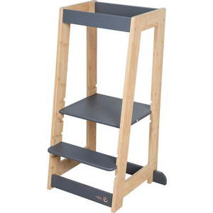 Šedá bambusová učicí věž – Roba obraz