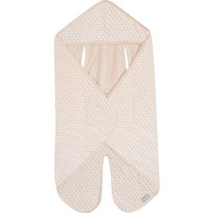 Béžová bavlněná dětská zavinovačka do autosedačky 73x82, 5 cm Frosty Almond – Roba obraz