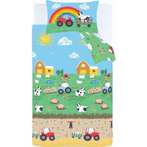 Dětské povlečení na jednolůžko 135x200 cm Farmyard Animals – Catherine Lansfield obraz