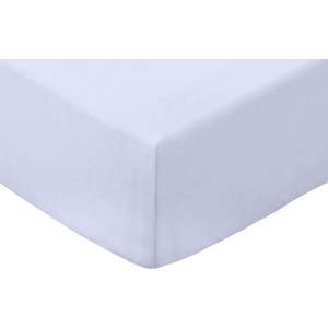 Napínací prostěradlo z bavlněného perkálu v levandulové barvě 150x200 cm Cotton Percale – Bianca obraz