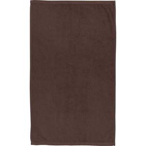 Hnědý rychleschnoucí/froté bavlněný ručník 50x85 cm Quick Dry – Catherine Lansfield obraz