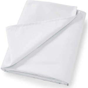 Světle šedé prostěradlo z bavlněného saténu 180x260 cm Cotton Sateen – Bianca obraz