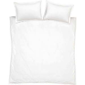 Bílé bavlněné povlečení na dvoulůžko 200x200 cm Oxford Lace Trim – Bianca obraz