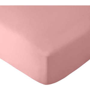 Růžové napínací prostěradlo 90x190 cm So Soft Non-Iron – Catherine Lansfield obraz