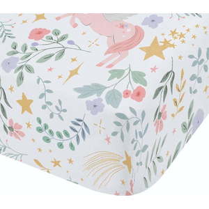 Napínací dětské prostěradlo na dvoulůžko 135x190 cm Fairytale Unicorn – Catherine Lansfield obraz