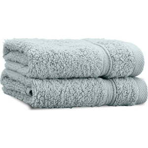 Šedozelené froté bavlněné ručníky v sadě 2 ks 30x30 cm Zero Twist – Catherine Lansfield obraz