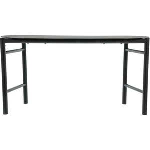 Černá kovová zahradní lavice Disc – Zone obraz