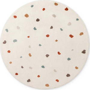 Krémový dětský koberec ø160 cm Funny Dots – Hanse Home obraz