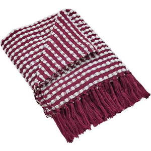 Vínová deka 125x150 cm Stab Stitch – Catherine Lansfield obraz