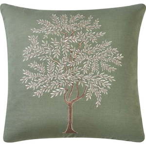 Bavlněný dekorační polštář 45x45 cm Woodland Trees Embroidered – Catherine Lansfield obraz