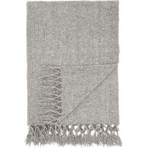 Šedá deka z žinylky 130x170 cm Wilson – Catherine Lansfield obraz