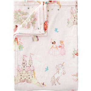 Růžová dětská deka z mikroplyše 150x200 cm Fairytale – Belle & Boo obraz