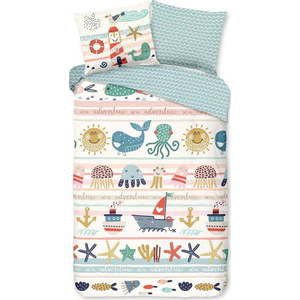 Bavlněné dětské povlečení na jednolůžko/prodloužené 140x220 cm Sea – Good Morning obraz