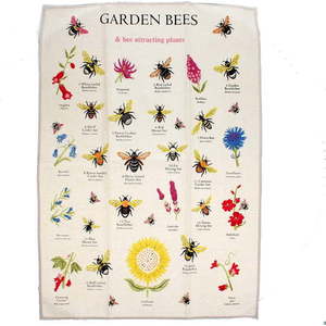 Bavlněná utěrka 50x70 cm Garden Bees – Rex London obraz