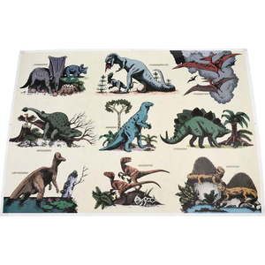 Dětský obrázek 70x50 cm Glow in the Dark – Prehistoric Land – Rex London obraz