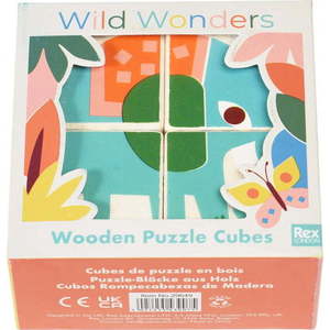 Dřevěné kostky Wild Wonders – Rex London obraz
