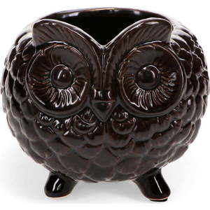 Keramický obal na květináč ø 11 cm Owl – Rex London obraz