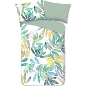 Zelené bavlněné povlečení na jednolůžko 140x200 cm Marcus – Good Morning obraz