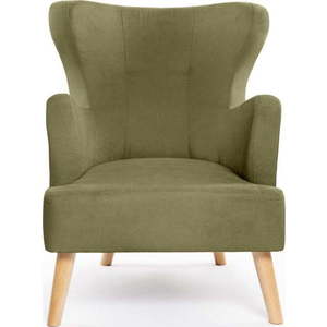 Zelené křeslo ušák Noemye – Bonami Selection obraz