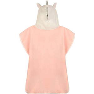 Růžové bavlněné dětské pončo Lola – Good Morning obraz