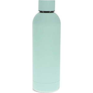 Světle modrá cestovní nerezová lahev 500 ml – Rex London obraz