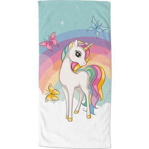 Dětská sametová plážová osuška 75x150 cm Dash – Good Morning obraz