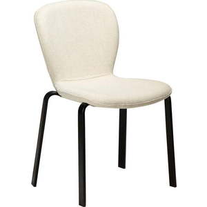 Krémová čalouněná jídelní židle Heap – DAN-FORM Denmark obraz
