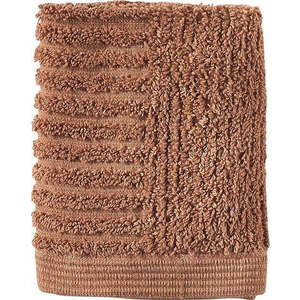 Froté bavlněný ručník v terakotové barvě 30x30 cm Classic – Zone obraz