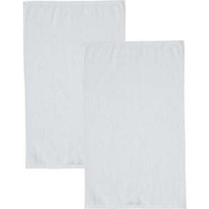 Bílé rychleschnoucí/froté bavlněné osušky v sadě 2 ks 90x140 cm Quick Dry – Catherine Lansfield obraz